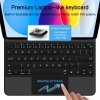 Etui z klawiaturą na iPad 10.9'' 2022 / iPad 11'' 2025 Smartcase Magnetic - czarne